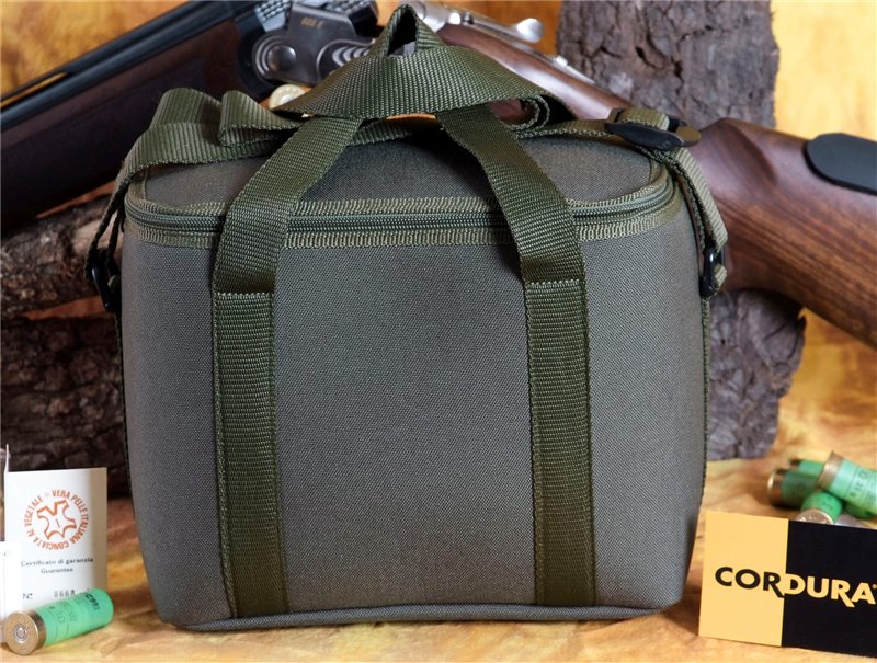 Buffetteria Spadoni borsa porta 8 scatole cartucce in Cordura Dupont