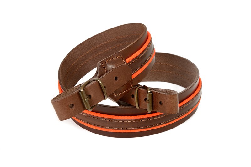Art. 338 Cinghia in cuoio larghezza cm. 4 Buffetteria Spadoni